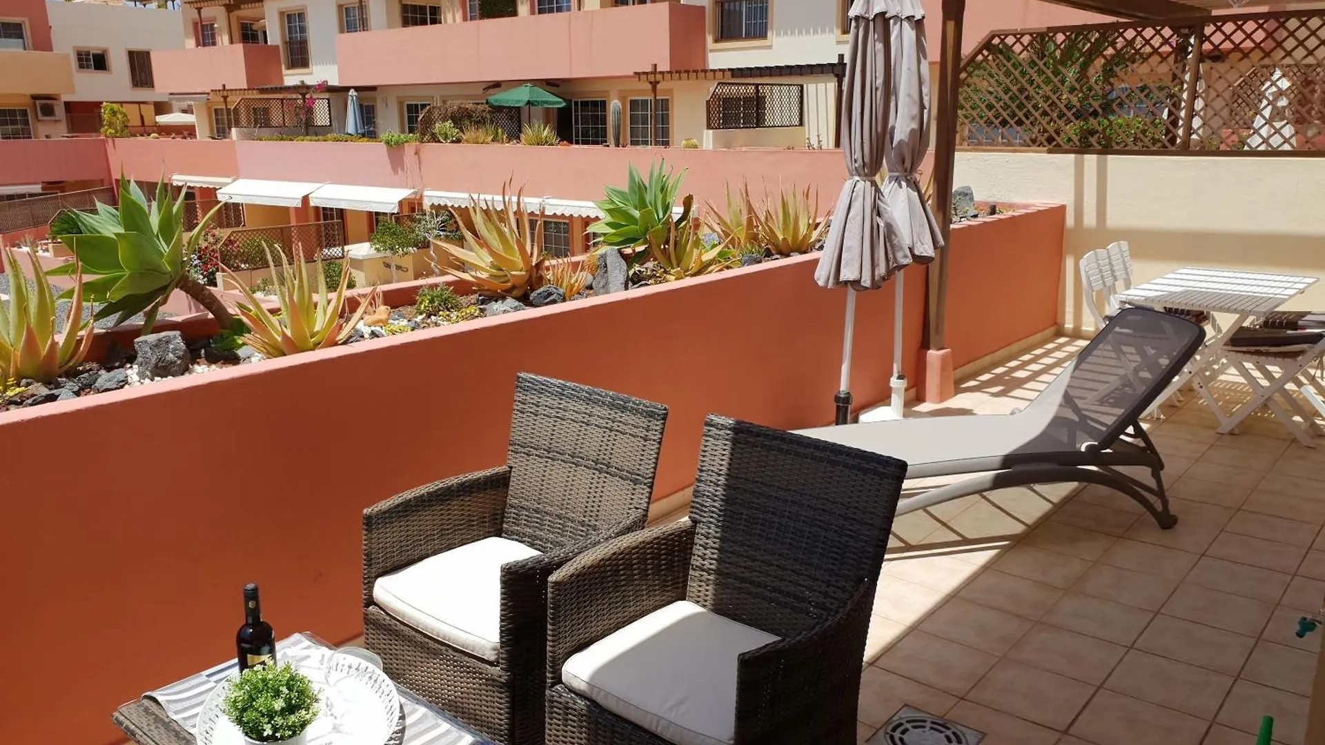 Appartement Mit Grosser Terrasse Und Meerblick Costa Adeje  0*, Costa Adeje (Tenerife) Spanje